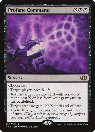 Profane Command C14-156 Commander 2014 Magic card