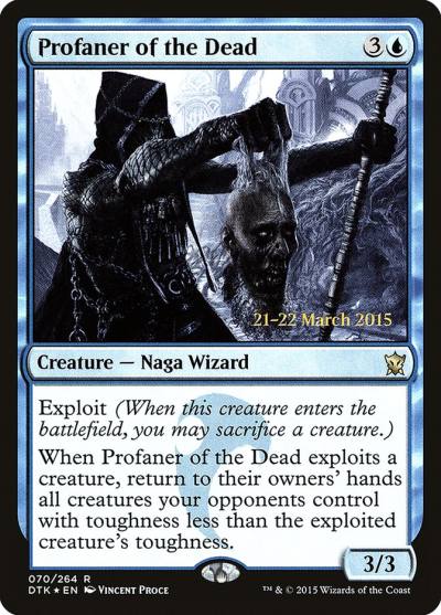 Profaner of the Dead PDTK-70S Dragons of Tarkir Promos Magic card