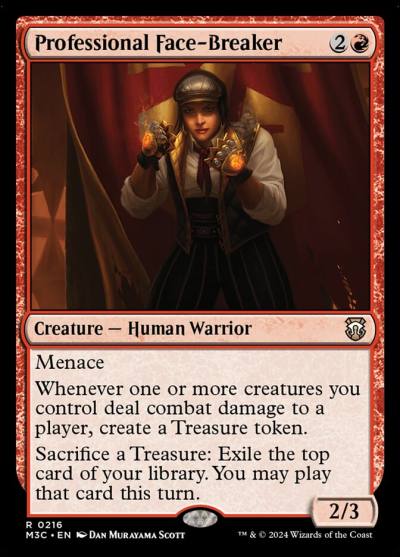 Professional Face-Breaker M3C-216 Modern Horizons 3 Commander Magic card