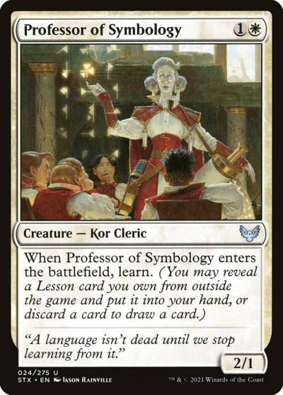 Professor of Symbology 24 Strixhaven: School of Mages Magic card