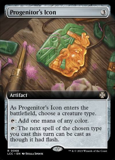 Progenitor's Icon LCC-68 The Lost Caverns of Ixalan Commander Magic card