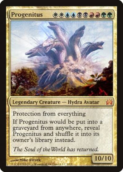 Progenitus V11-9 From the Vault: Legends Magic card