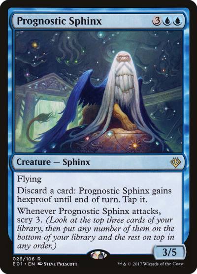 Prognostic Sphinx E01-26 Archenemy: Nicol Bolas Magic card