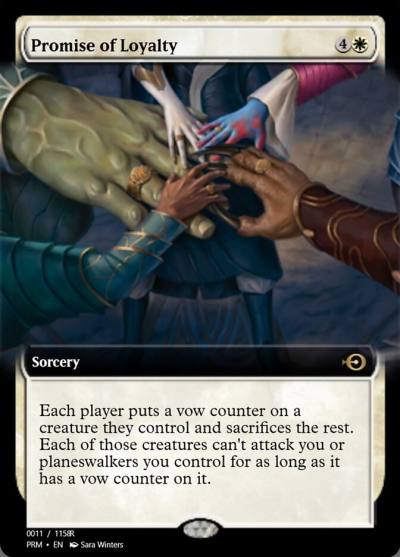 Promise of Loyalty PRM-89994 Magic Online Promos Magic card