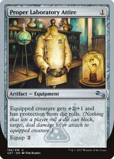 Proper Laboratory Attire UST-156 Unstable Magic card