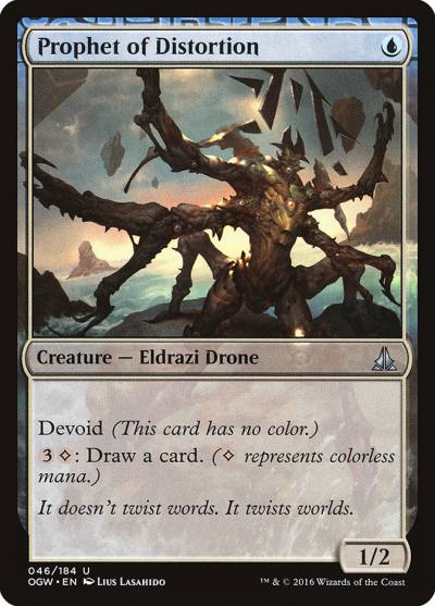 Prophet of Distortion 46 Oath of the Gatewatch Magic card
