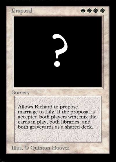 Proposal PCEL-3 Celebration Cards Magic card