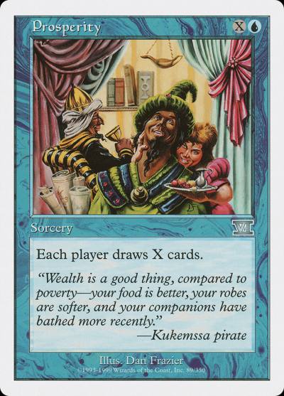 Prosperity 6ED-89 Classic Sixth Edition Magic card