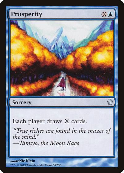 Prosperity C13-54 Commander 2013 Magic card