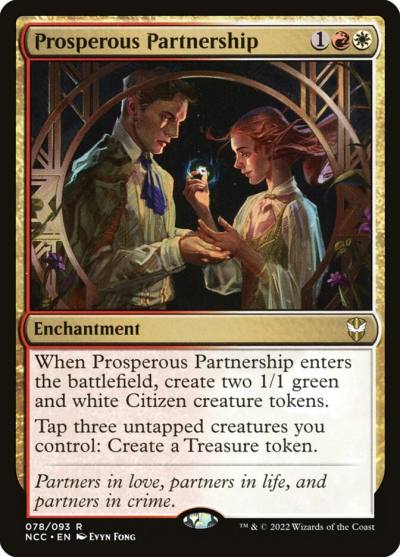 Prosperous Partnership NCC-78 New Capenna Commander Magic card