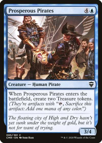 Prosperous Pirates CMR-85 Commander Legends Magic card