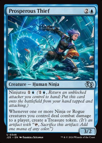 Prosperous Thief J25-346 Foundations Jumpstart Magic card