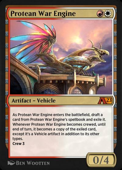 Protean War Engine YDMU-25 Alchemy: Dominaria Magic card