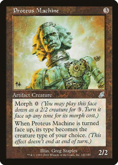 Proteus Machine 141 Scourge Magic card