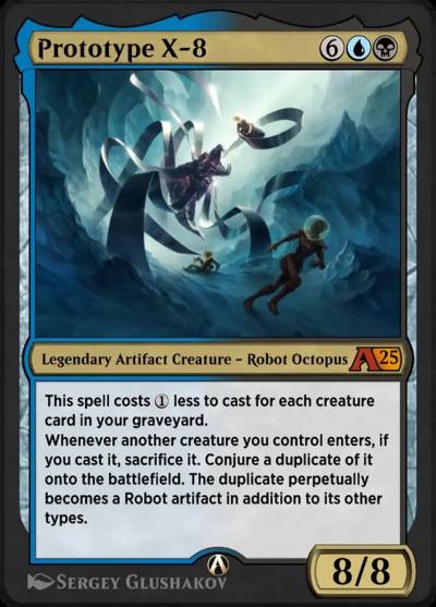 Prototype X-8 YEOE-24 Alchemy: Edge of Eternities Magic card