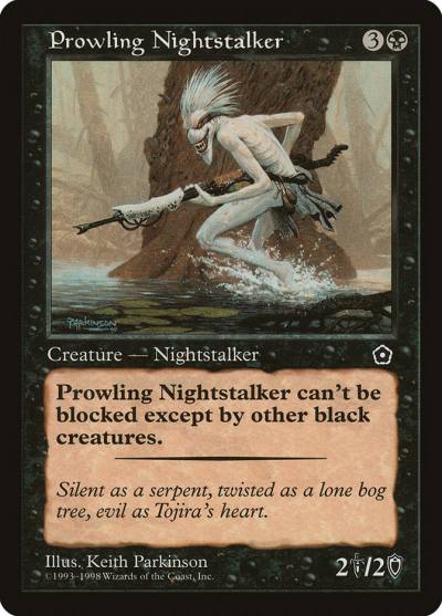 Prowling Nightstalker P02-83 Portal Second Age Magic card