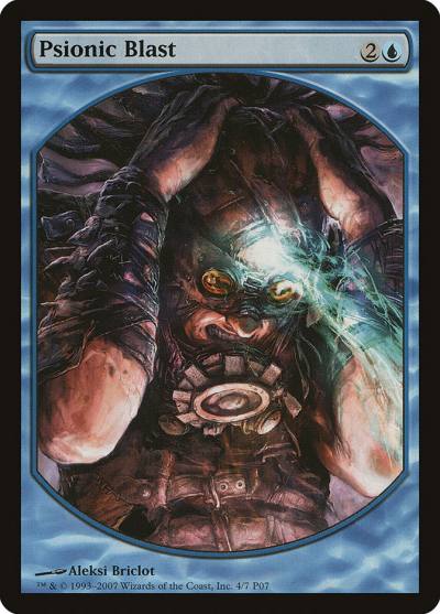 Psionic Blast P07-4 Magic Player Rewards 2007 Magic card