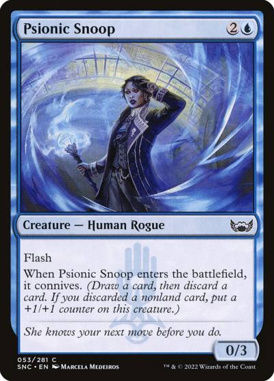 Psionic Snoop SNC-53 Streets of New Capenna Magic card