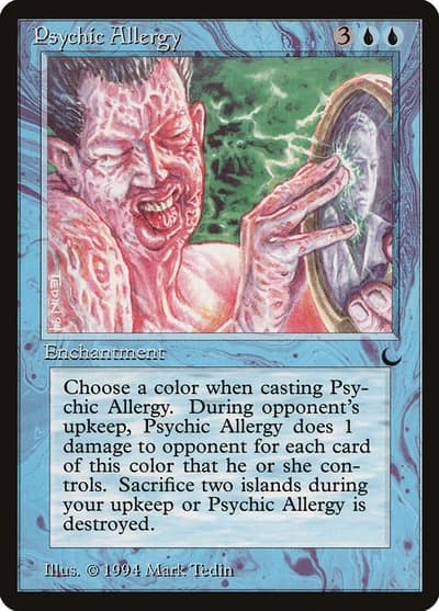 Psychic Allergy DRK-34 The Dark Magic card