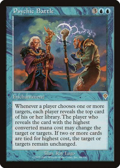 Psychic Battle INV-68 Invasion Magic card