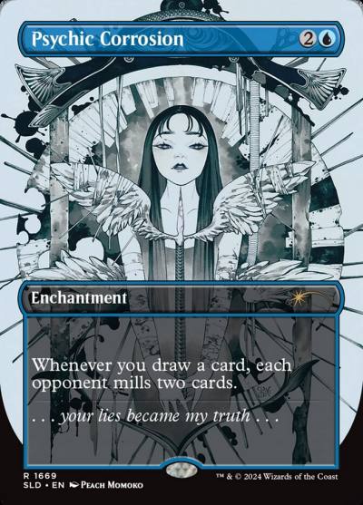 Psychic Corrosion SLD-1669 Secret Lair Drop Magic card