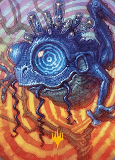 Psychic Frog // Psychic Frog AMH3-41 Modern Horizons 3 Art Series Magic card