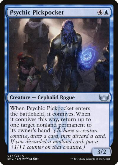 Psychic Pickpocket SNC-54 Streets of New Capenna Magic card