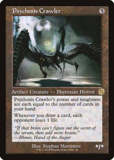 Psychosis Crawler BRR-44 The Brothers' War Retro Artifacts Magic card