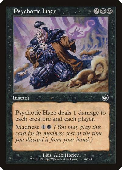 Psychotic Haze TOR-76 Torment Magic card