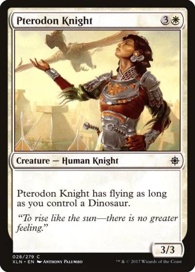 Pterodon Knight 28 Ixalan Magic card