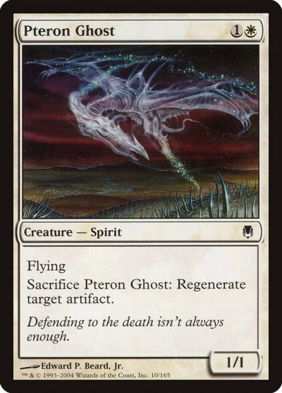 Pteron Ghost 10 Darksteel Magic card