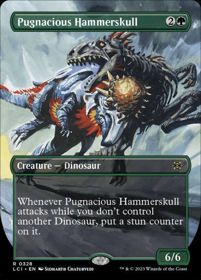 Pugnacious Hammerskull LCI-328 The Lost Caverns of Ixalan Magic card