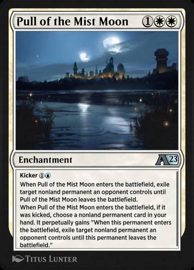 Pull of the Mist Moon YDMU-3 Alchemy: Dominaria Magic card