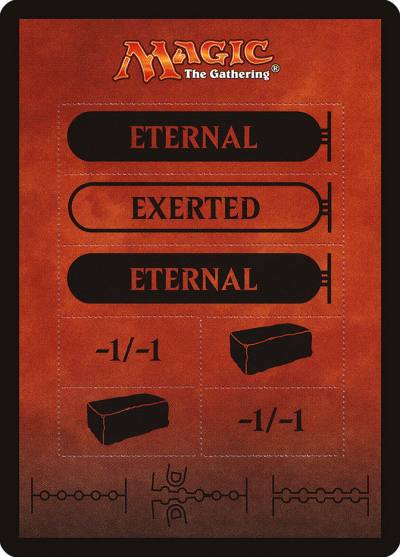 Punchcard // Punchcard THOU-13 Hour of Devastation Tokens Magic card