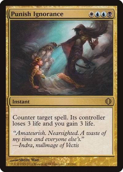 Punish Ignorance ALA-183 Shards of Alara Magic card