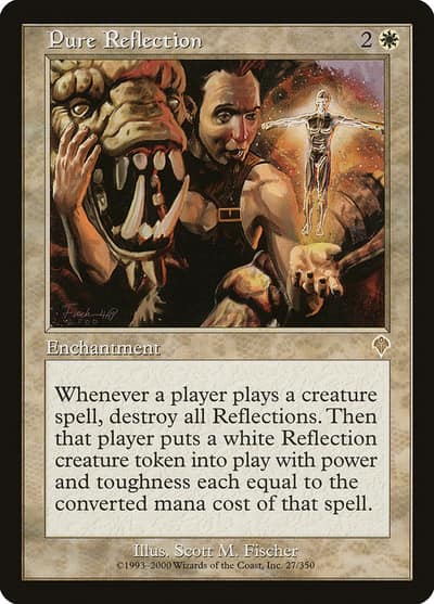Pure Reflection INV-27 Invasion Magic card