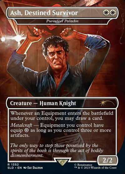 Puresteel Paladin SLD-1352 Secret Lair Drop Magic card