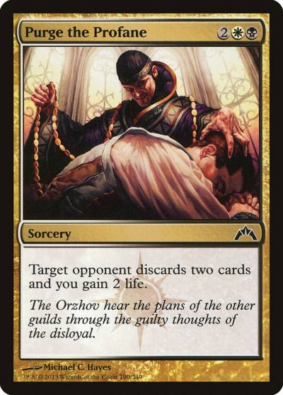 Purge the Profane GTC-190 Gatecrash Magic card