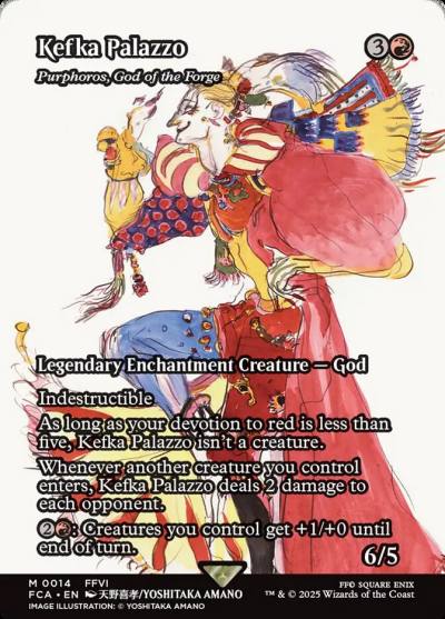 Purphoros, God of the Forge FCA-14 Final Fantasy: Through the Ages Magic card