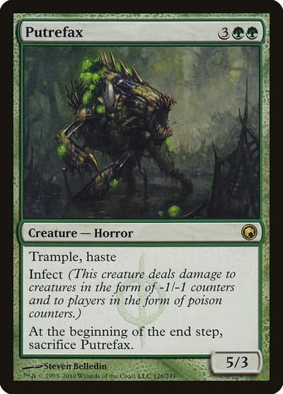 Putrefax 126 Scars of Mirrodin Magic card