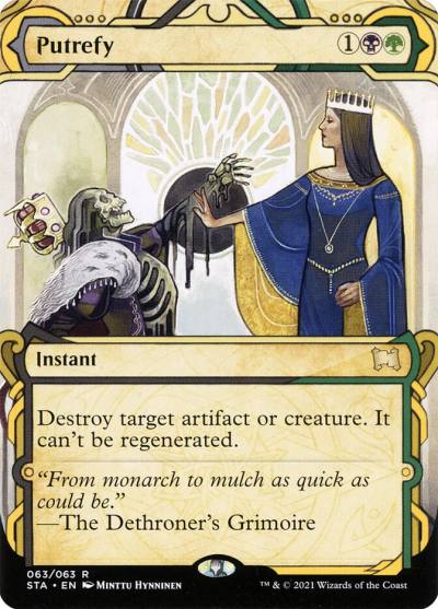 Putrefy STA-63 Strixhaven Mystical Archive Magic card