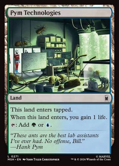 Pym Technologies MSH-271 Marvel Super Heroes Magic card