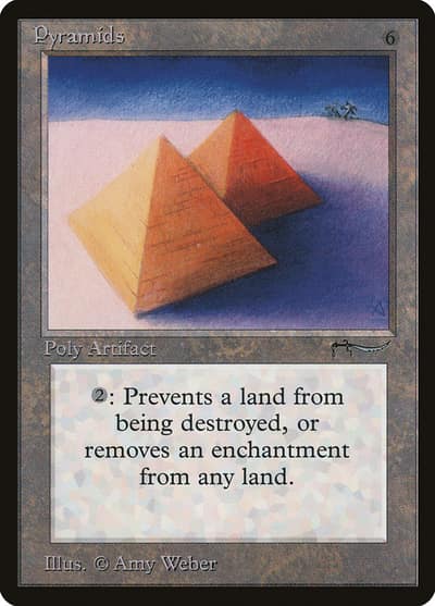 Pyramids ARN-67 Arabian Nights Magic card
