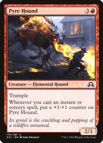 Pyre Hound SOI-174 Shadows over Innistrad Magic card