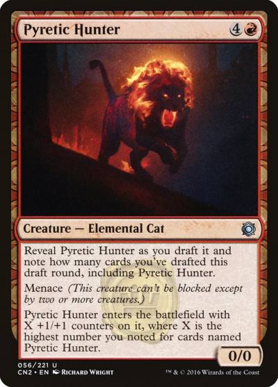 Pyretic Hunter 56 Conspiracy: Take the Crown Magic card