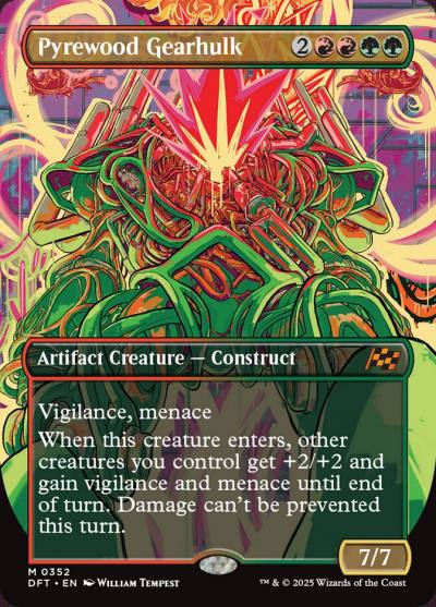 Pyrewood Gearhulk DFT-352 Aetherdrift Magic card