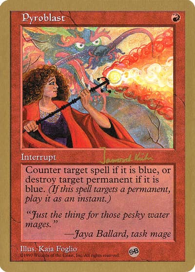 Pyroblast WC97-JK262SB World Championship Decks 1997 Magic card