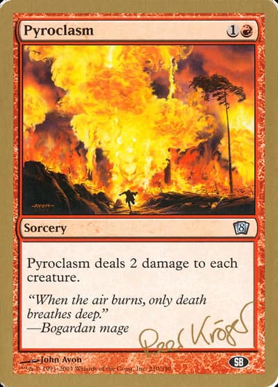 Pyroclasm WC03-PK210SB World Championship Decks 2003 Magic card