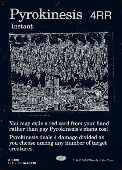 Pyrokinesis