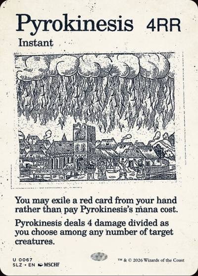 Pyrokinesis